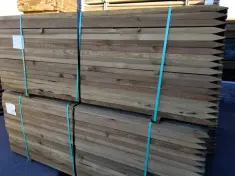 1.25 x 1.625 x 7 Oregon DF ACQ Treatment Tree Stakes